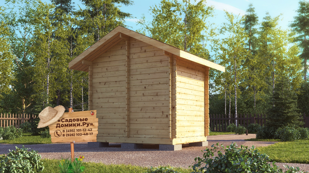 Хозблок в 2 секции