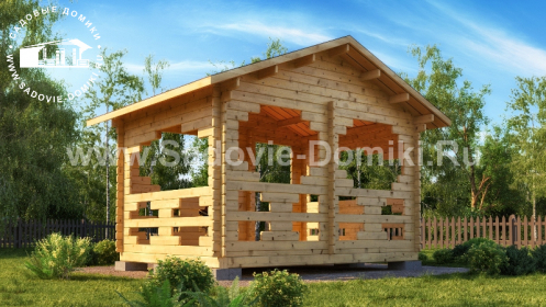 Фото открытой беседки 4 на 3 метра