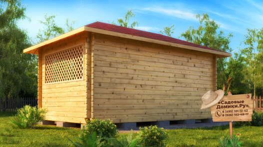 Фото беседки 5 на 3 метра