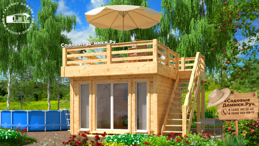 Домик 4х4