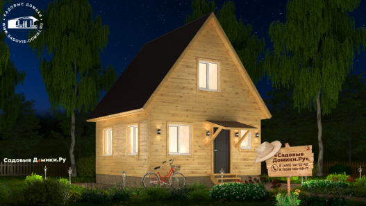 Каркасный дом 6 на 6