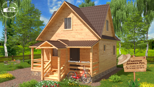 Дом 6х7,5 с мансардой