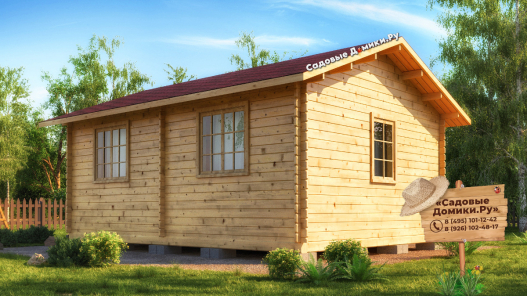 Фото домика с другого ракурса