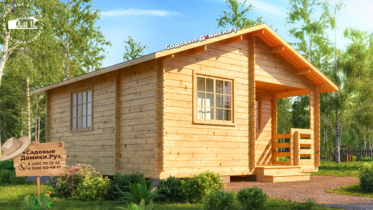 Дом 5,4 на 5,4 из бруса