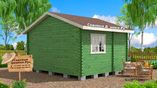 Фото летнего домика 5х4 м