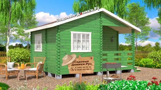Летний домик 5х4 метра