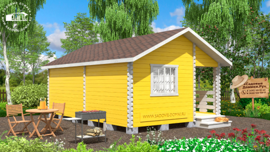 Летний домик 4 на 6 м