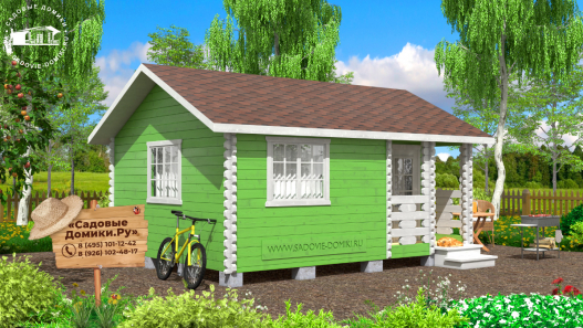 Дачный дом 5х4 метра