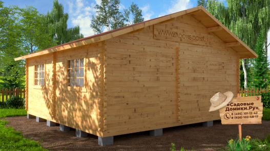 Дачный дом 6 на 6 метра
