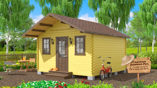 Садовый домик 4 на 4 метра