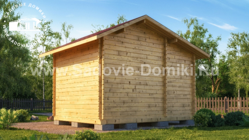 Дачная бытовка 4 на 3 метра.